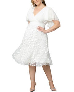 Pretty Petals Mesh Cocktail Dress