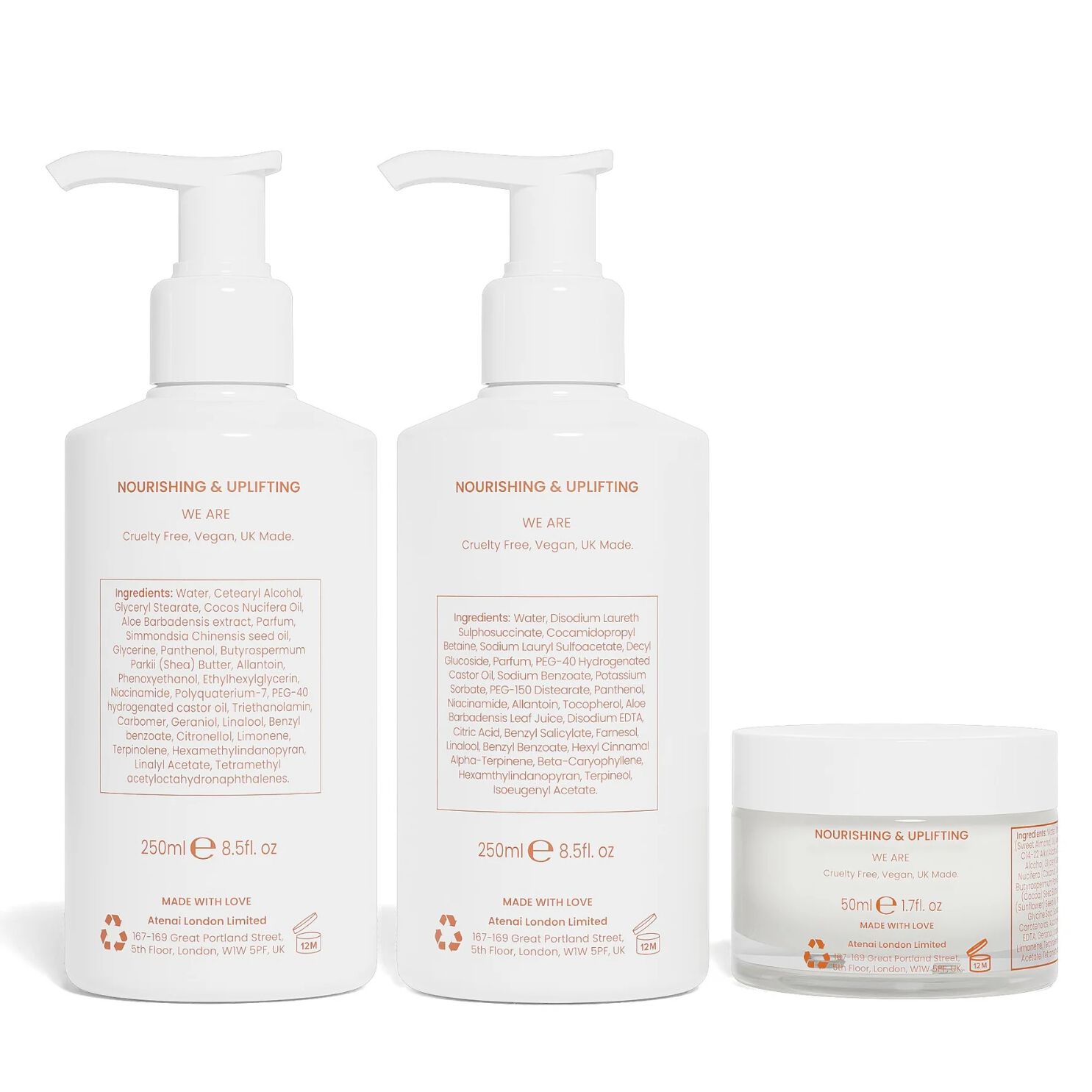 Sanctuary Hand & Body Trio Gift Set, Rose  Frankincense / see-description, alternate image number 2