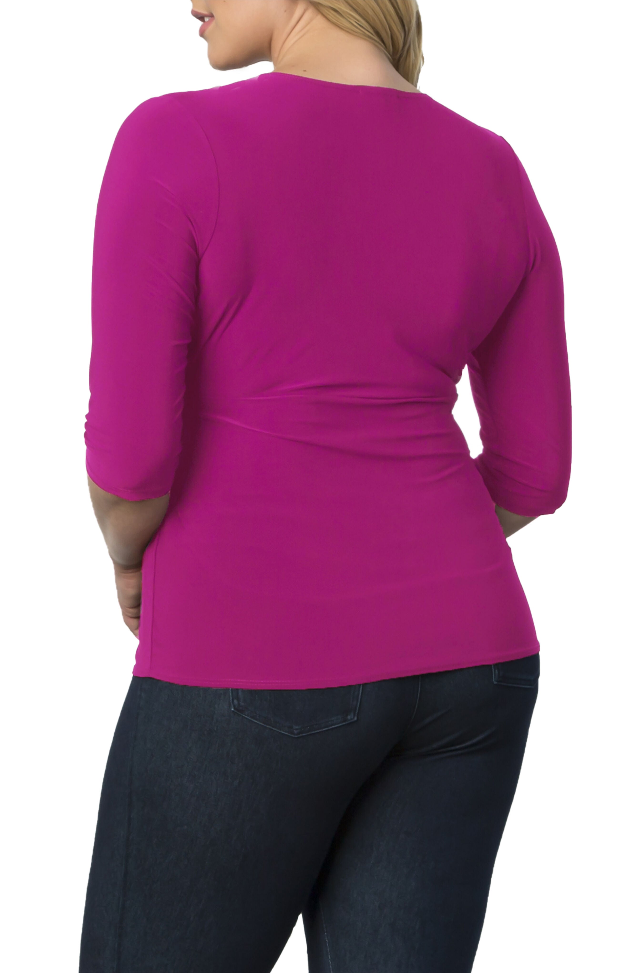 Femme Fatale Faux Wrap Top, , alternate image number 7