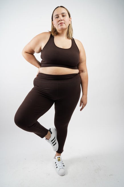 Aspen Leggings, Cocoa / Brown, alternate image number 1