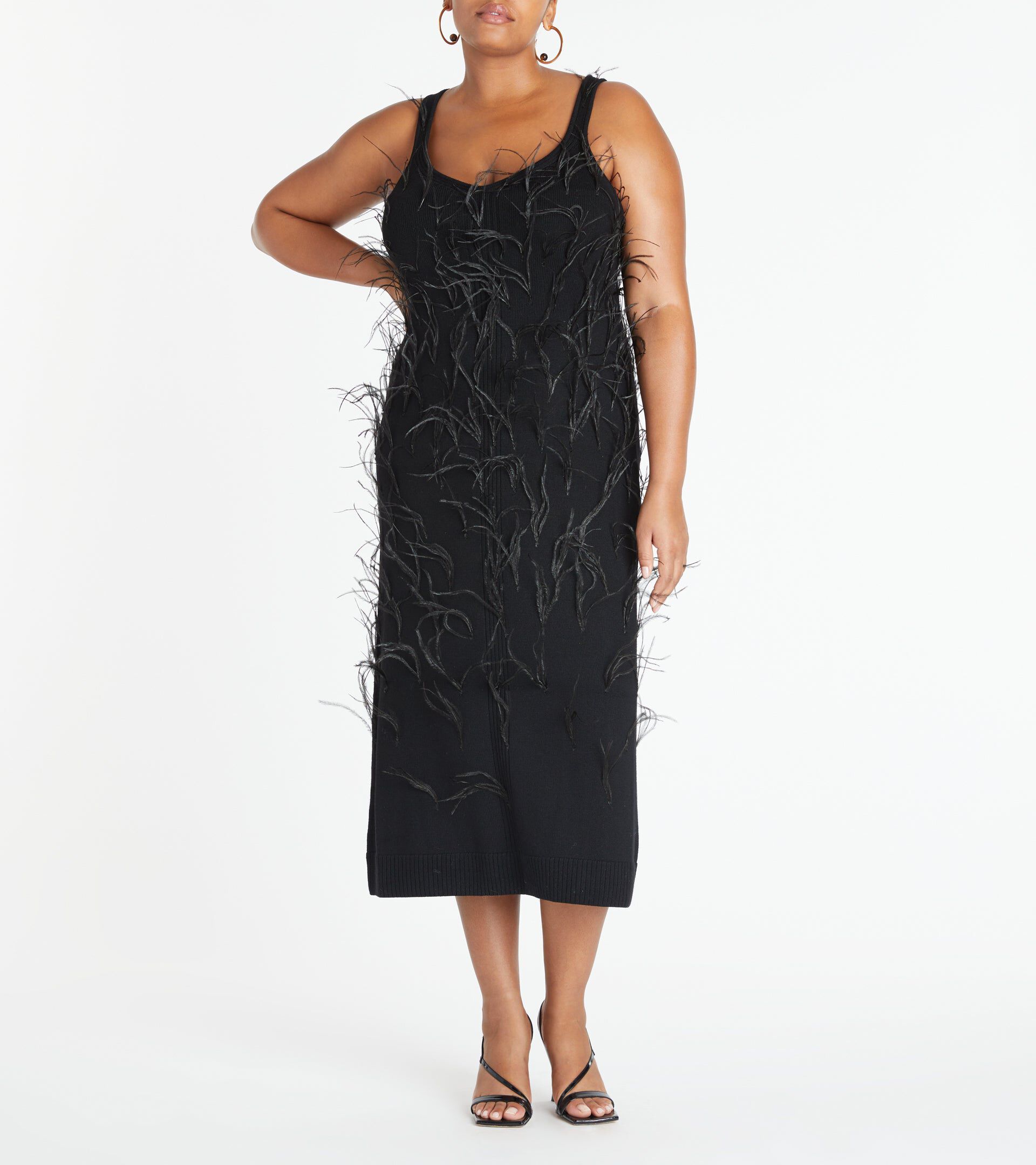 Nati Knit Dress, Black / Black, hi-res image number 0