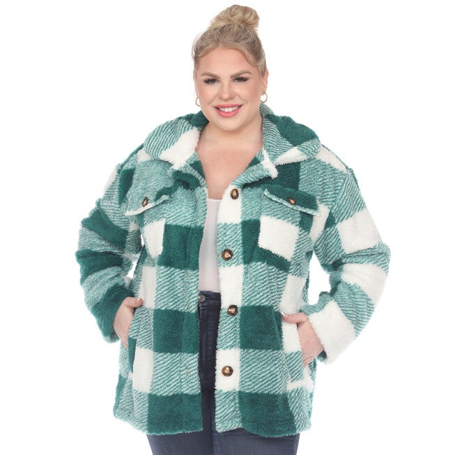 Plaid Shacket, , alternate image number null