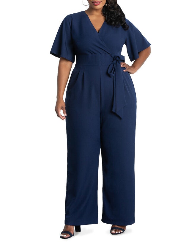 Charisma Crepe Jumpsuit, NOUVEAU NAVY / Navy, alternate image number null