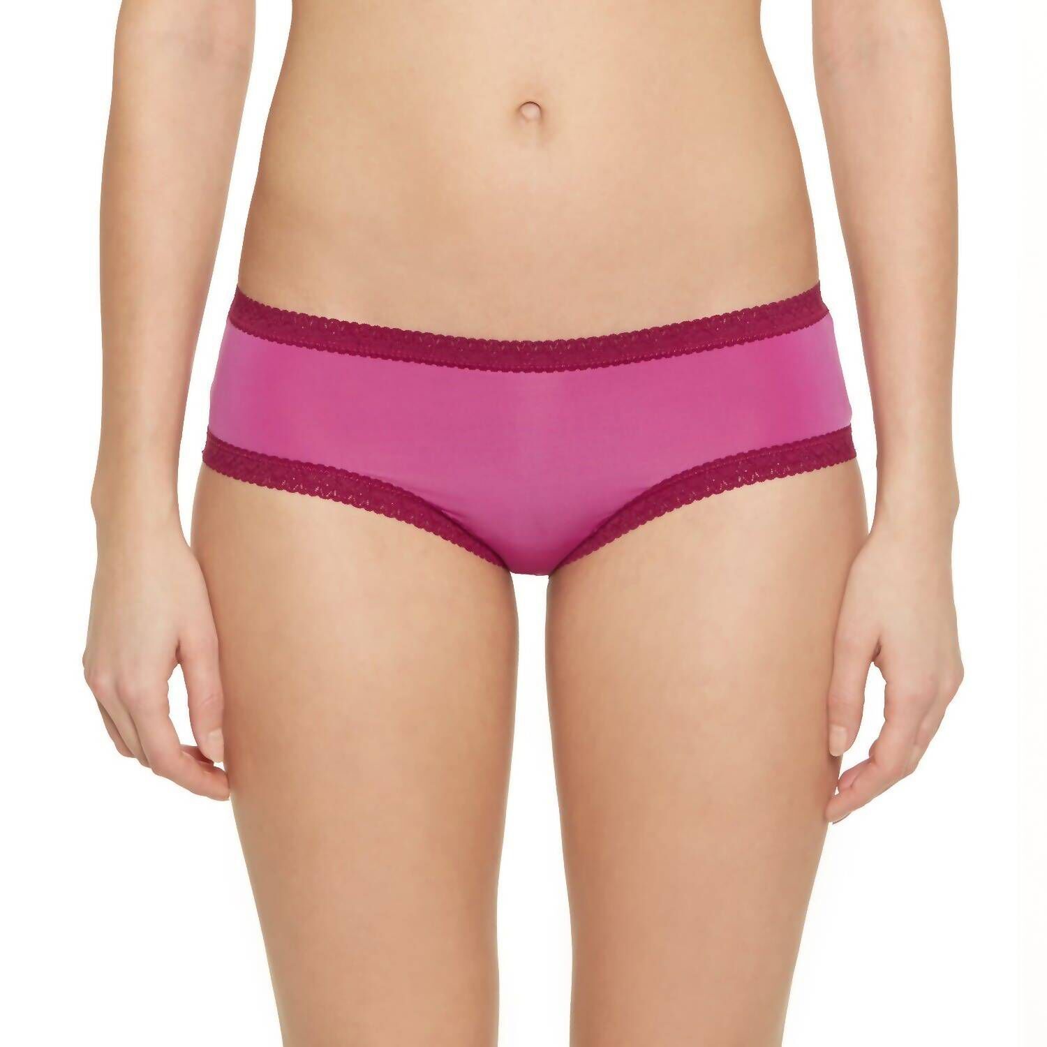 PRETTY LITTLE PANTY HIPSTER SHORTY IN PEONY, Peony / Pink, hi-res image number 0