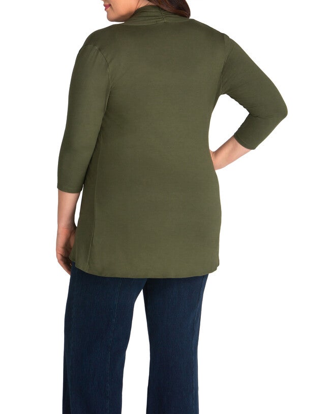 Sunset Stroll Bellini, OLIVE / Olive Green, alternate image number 1