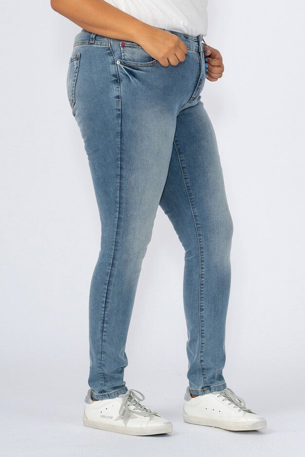 High Rise Skinny - Briar, BRIAR / Light Wash, alternate image number null