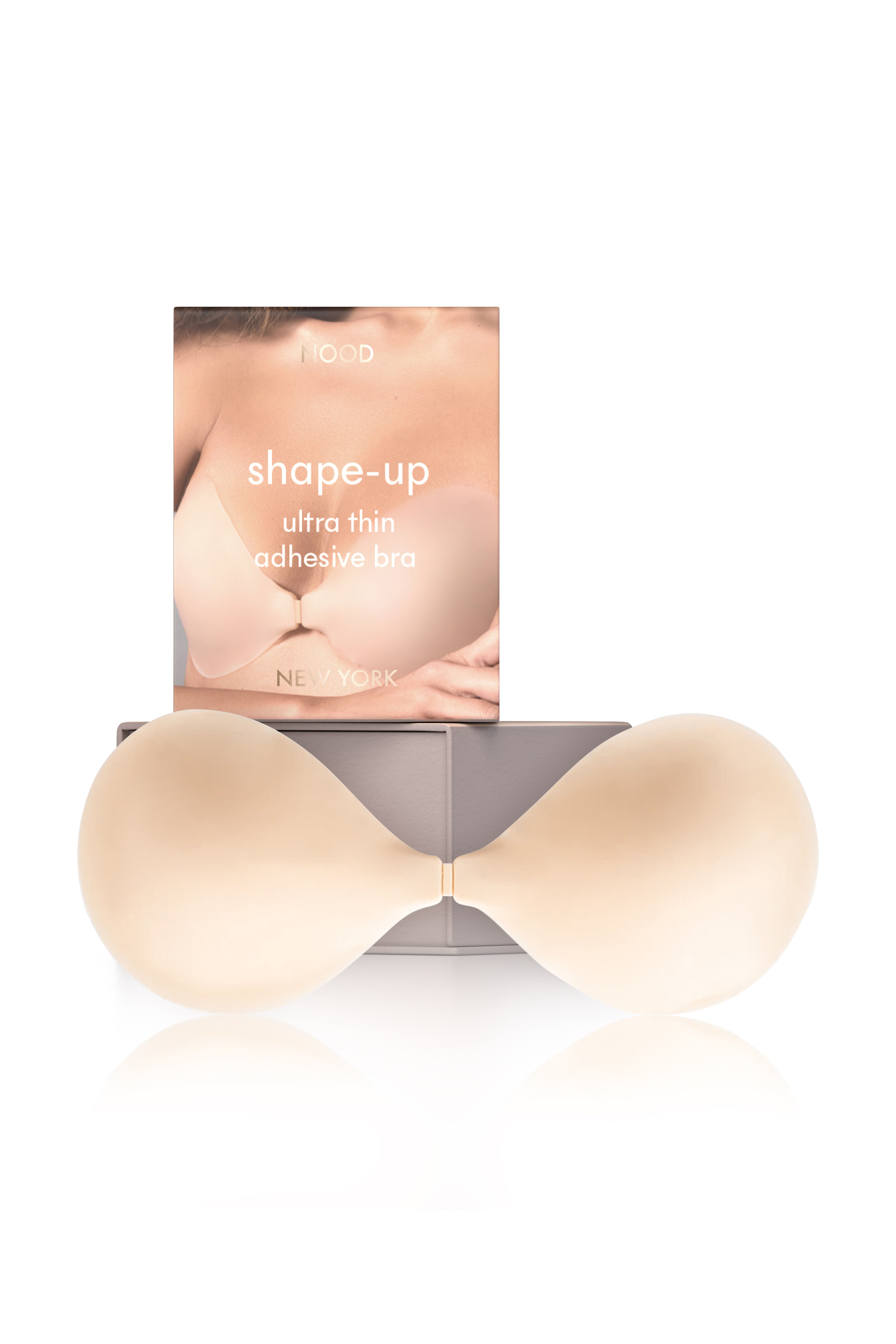 Shape Up Silicone Adhesive & Reusable Bra, No 3 Buff / Beige, hi-res image number 0