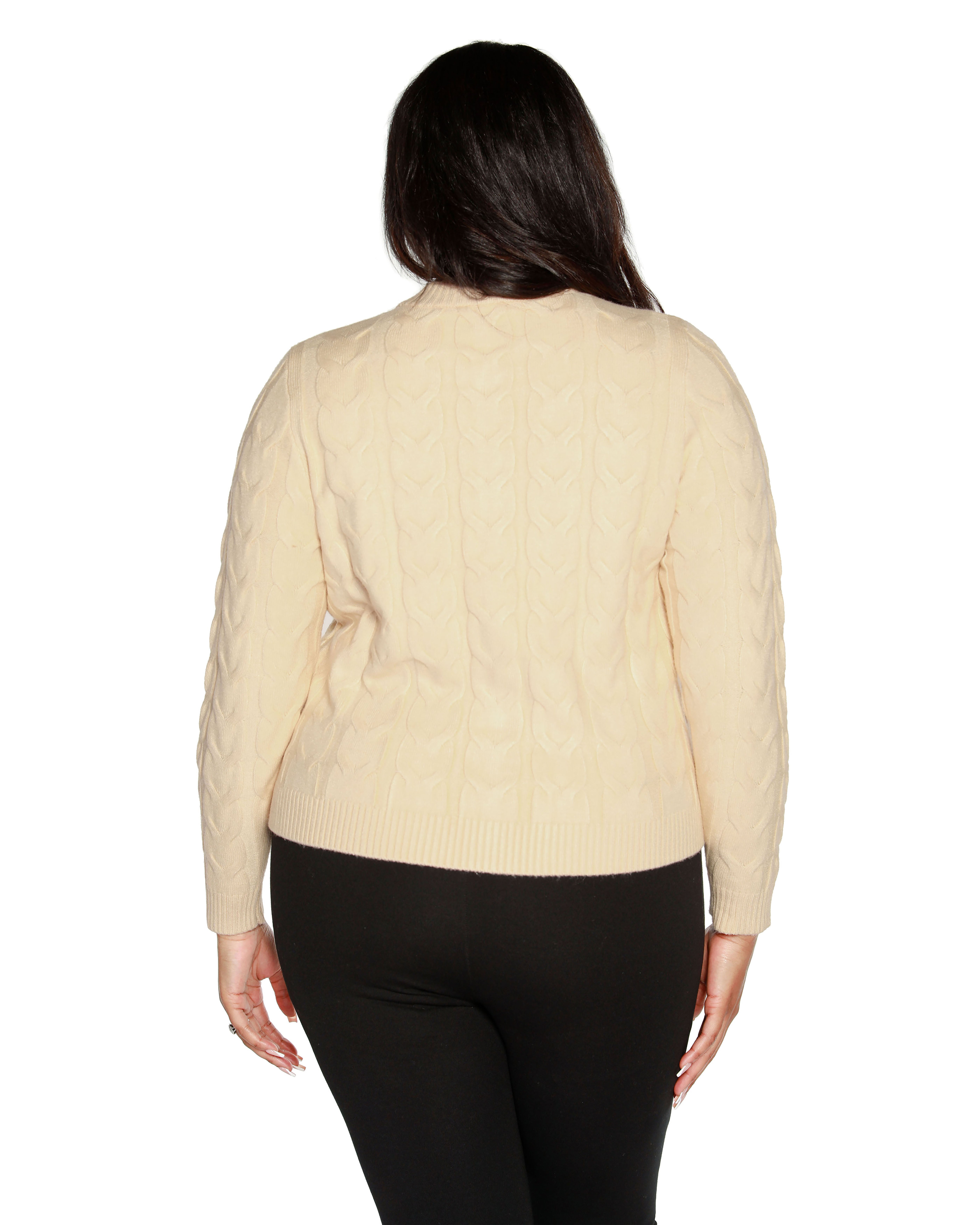 ZIP CABLE SWEATER, , alternate image number 4