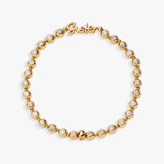 Sister Elongated Crystal Stretch Bracelet