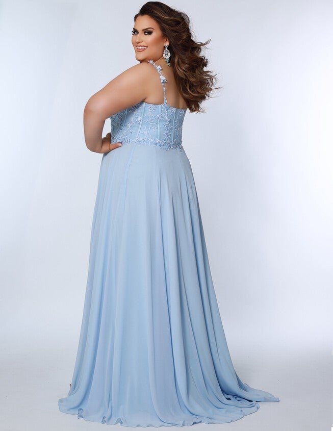 IT'S A BREEZE FORMAL DRESS, Bluejay / Light Blue, alternate image number null