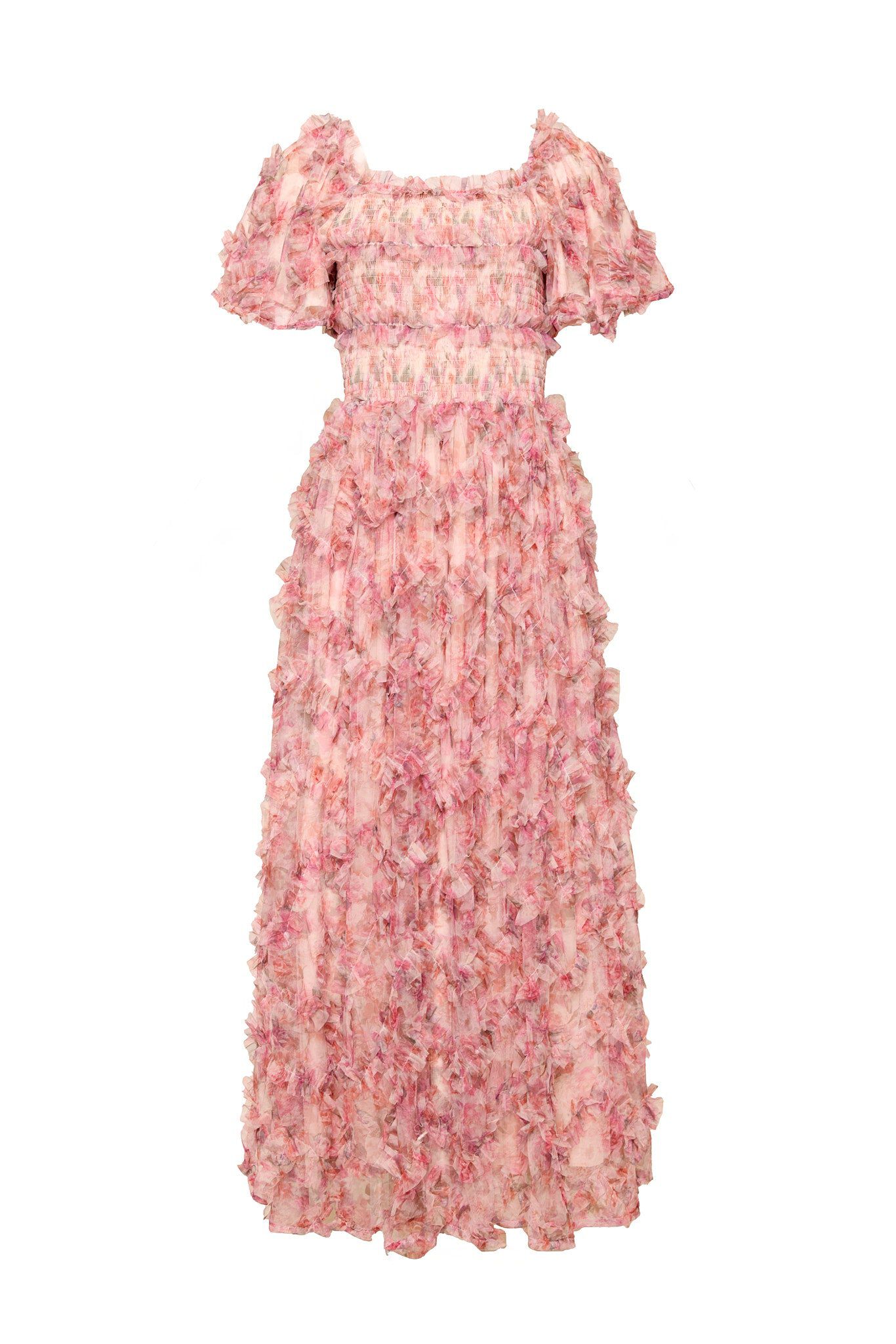 Florentina Dress, Alluring Floral / Pink, alternate image number 5
