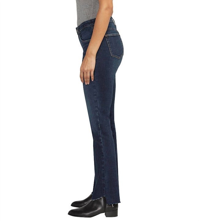 MID RISE ELOISE BOOT CUT JEANS IN BRISK BLUE, , alternate image number null
