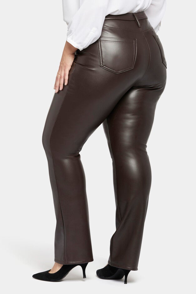Coated Marilyn Straight Jeans, , alternate image number 2