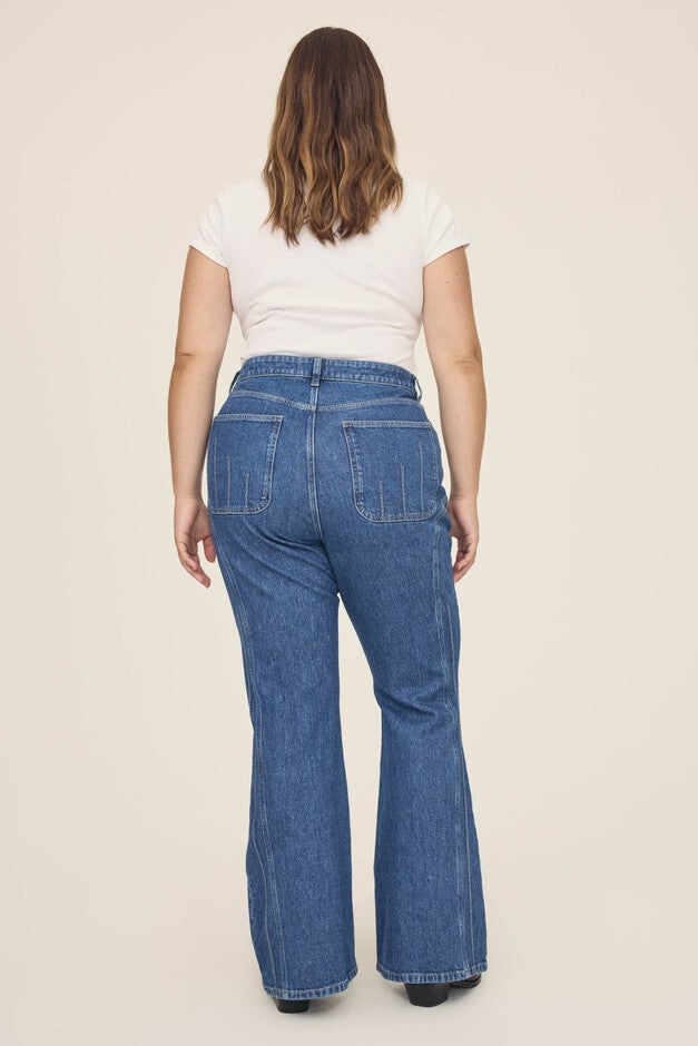 MIA PLUS - FLARE JEANS | PACIFIC, PACIFIC / Dark Wash, alternate image number 2