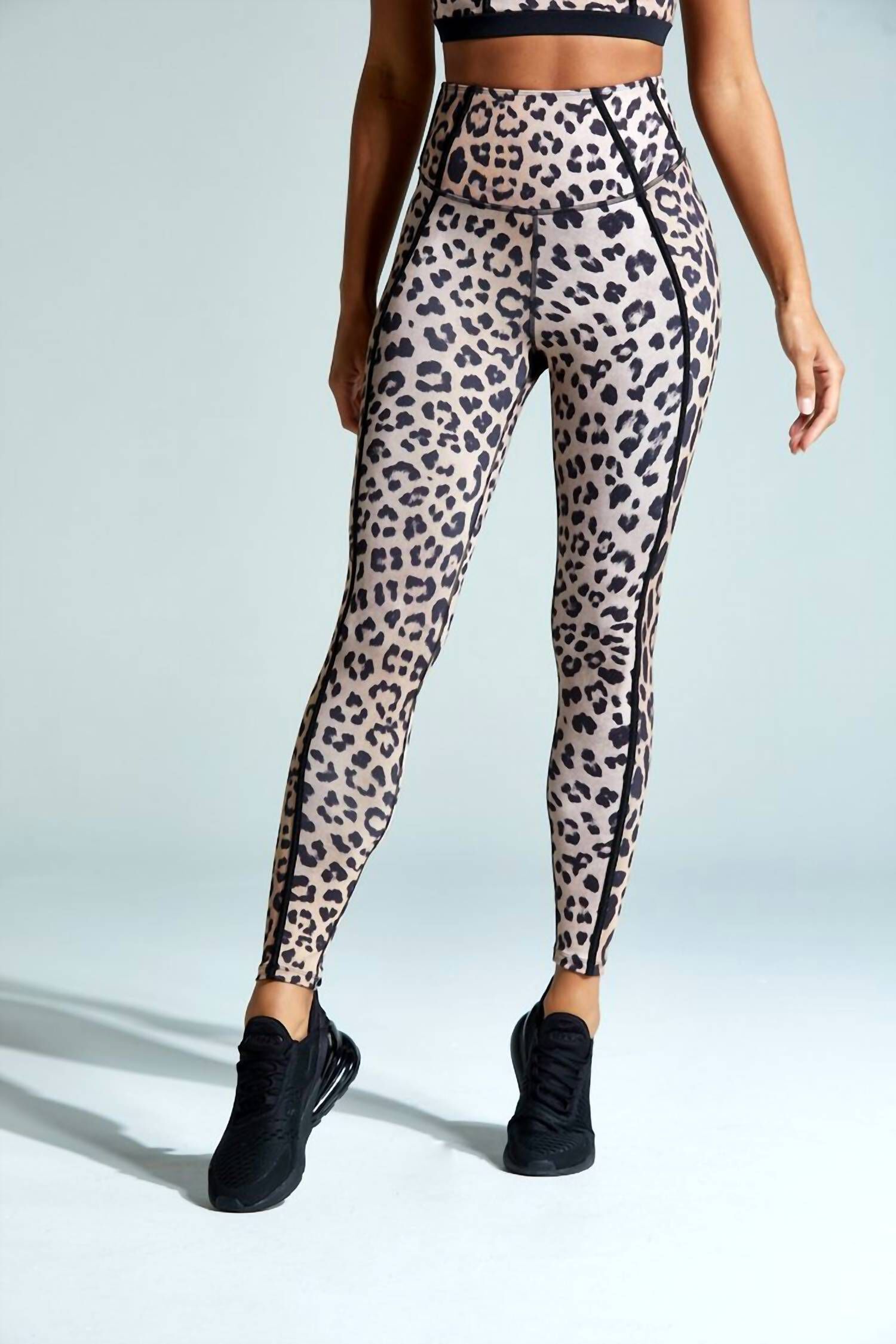 Frame Legging, Leopard / Brown, hi-res image number 0