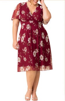 Margot Mesh Cocktail Dress