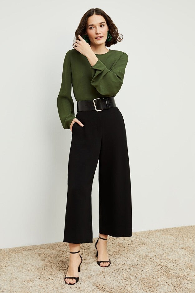 Zhou Culotte - Eco Heavy Soft Wave, Black / Black, alternate image number 4