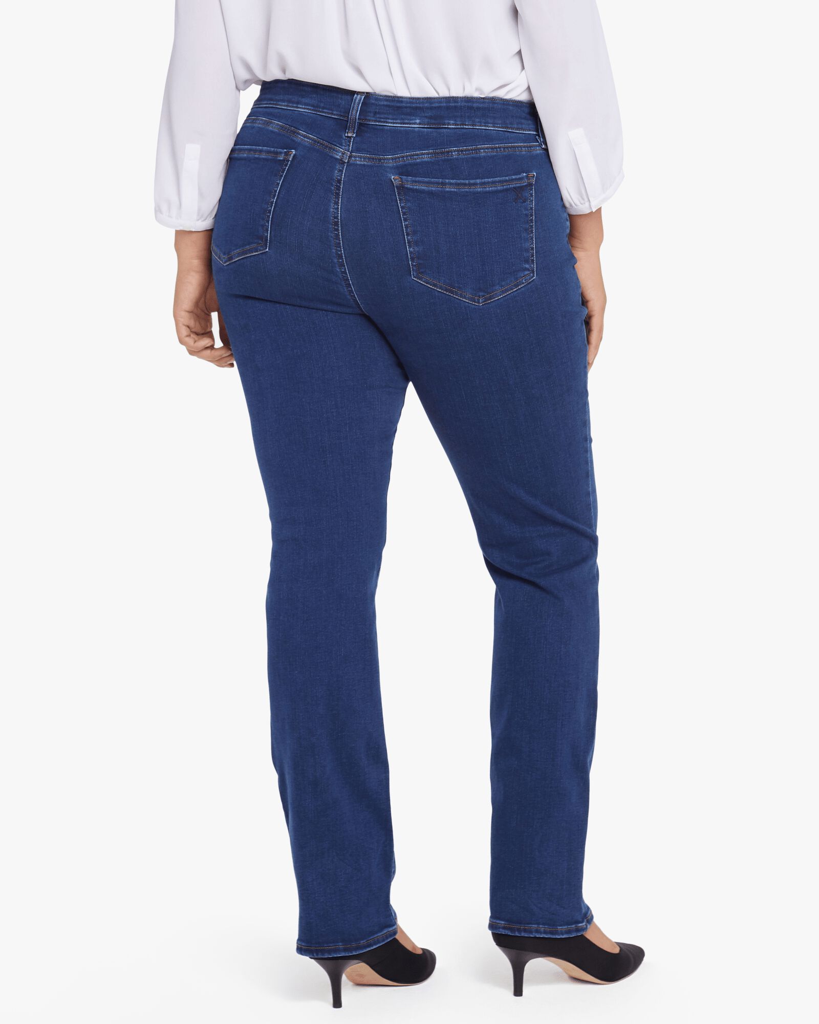 Marilyn Straight Pants, Quinn / Medium Wash, alternate image number 1
