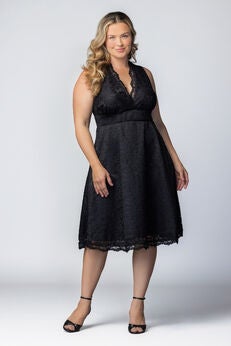 Pin Up Boudoir Lace Cocktail Dress
