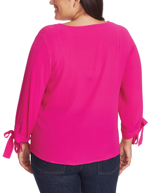 Bailey Tie-Sleeve Blouse, , alternate image number null
