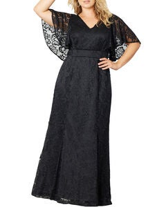Duchess Lace Evening Gown