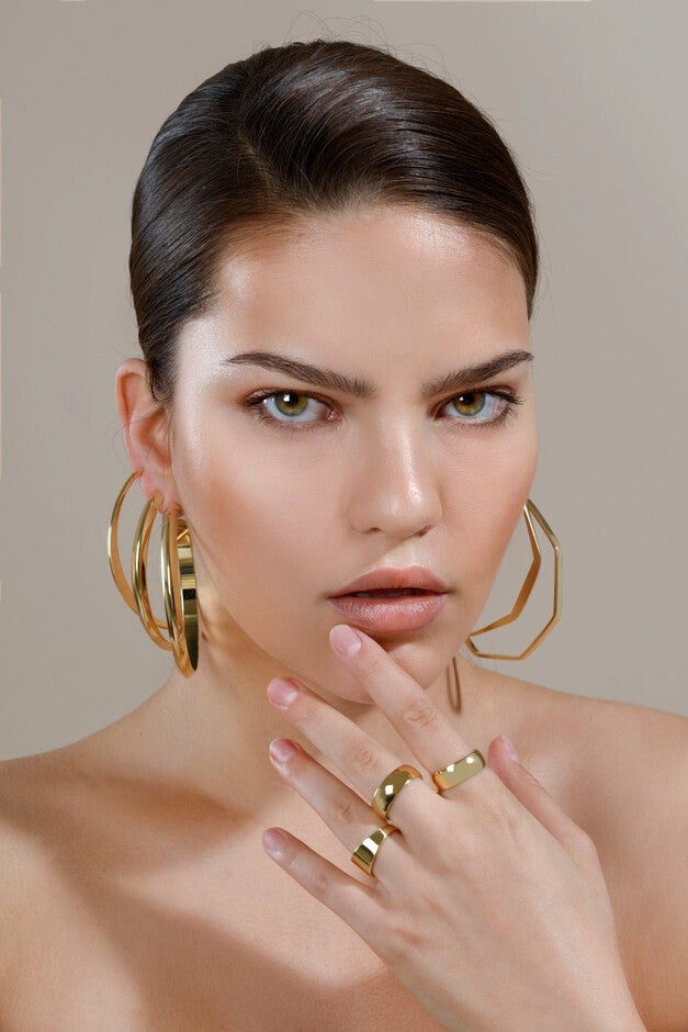 Jerry Hoops Gold, Gold / Gold, alternate image number null