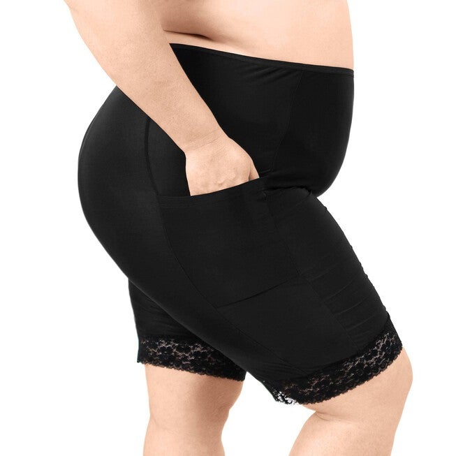 Bella Pocket Shortlette, Black / Black, alternate image number null