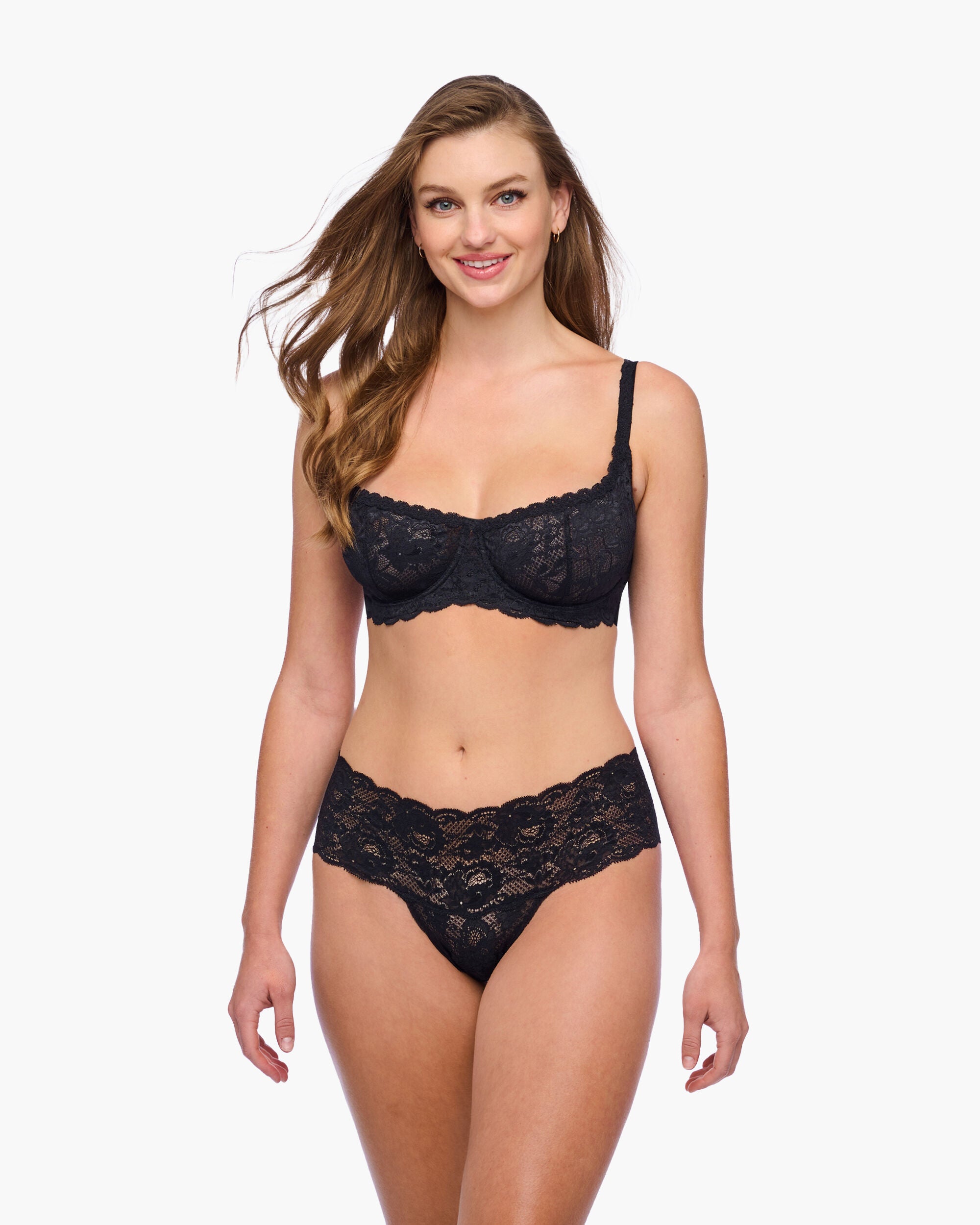 Nsn Balconette Bra, Black / Black, hi-res image number 0