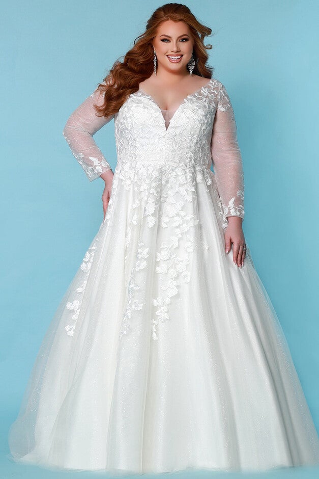 Shirley Wedding Dress, Ivory / Ivory, hi-res image number 0