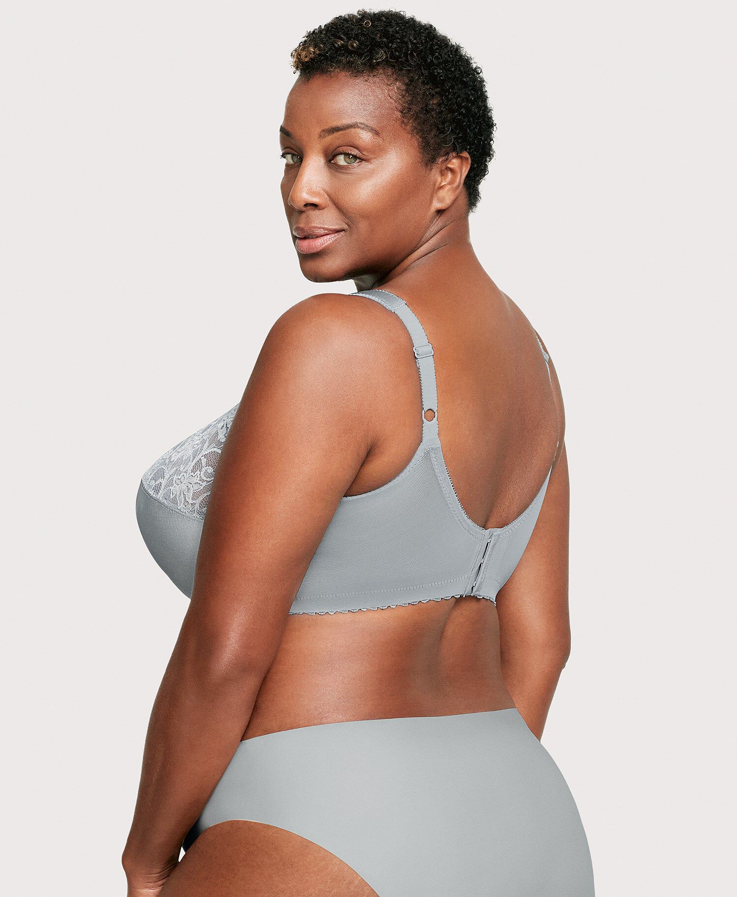 MagicLift Original Support Bra, Soft Gray / Cool Gray, alternate image number 2