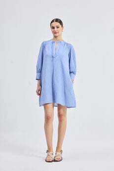 Oversized Tunic Dress with Optional Belt