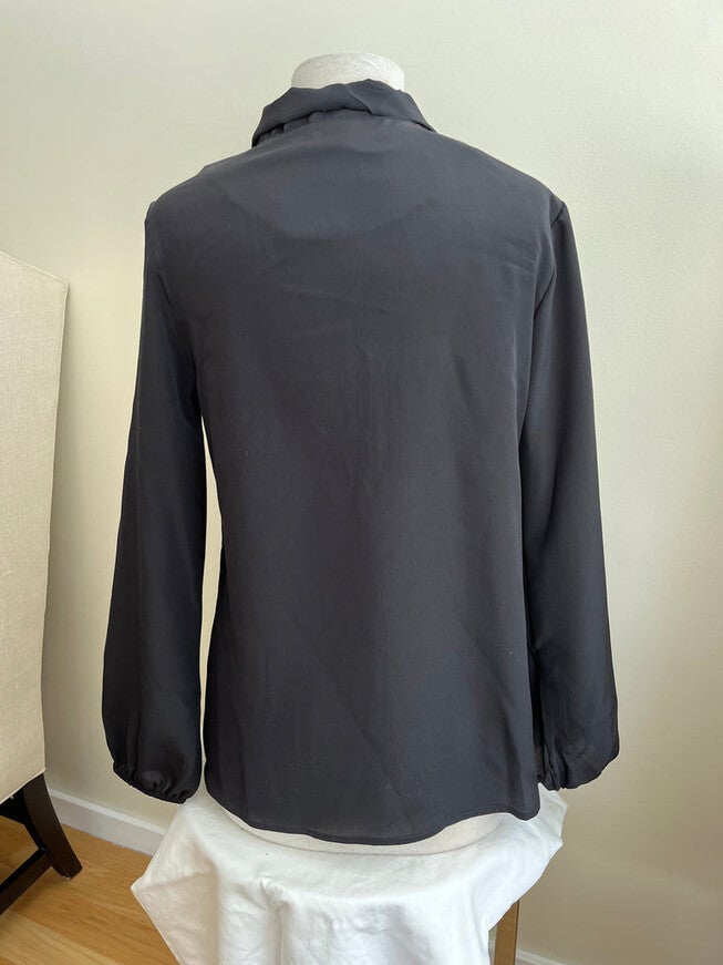 Tie Neck Pussy Cat Blouse, , alternate image number null