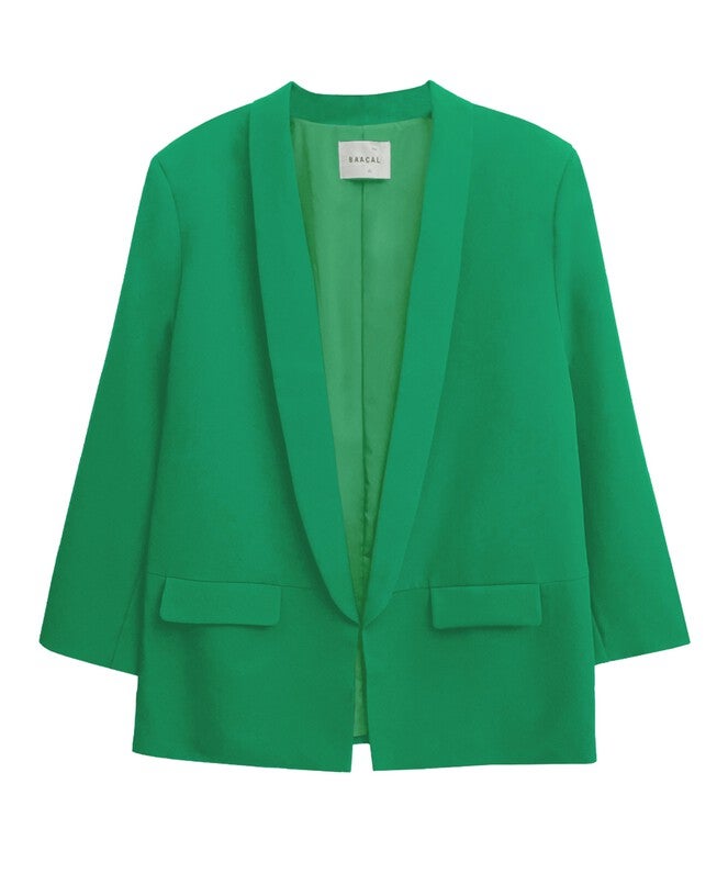 Oversized Classic Blazer in GRASS Green, Grass Green / Kelly Green, hi-res image number 0