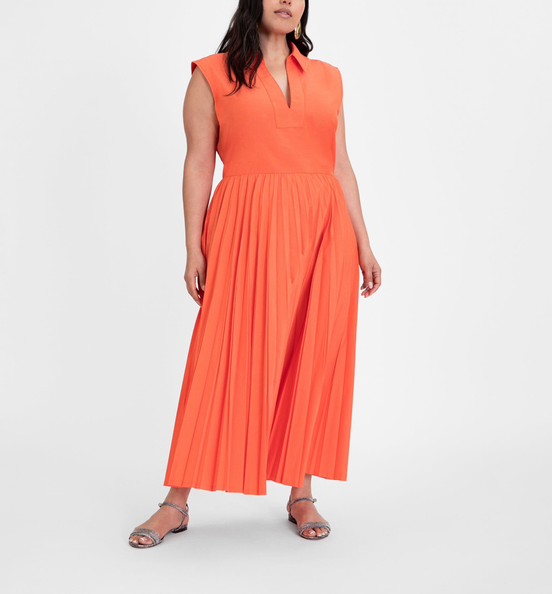 Carissa Dress, Flame / Orange, hi-res image number 0