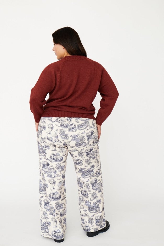 MIKE PANT, MANHUNT TOILE BLUE / Light Blue, alternate image number 3