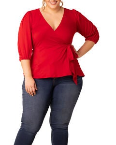 Nina Wrap Top