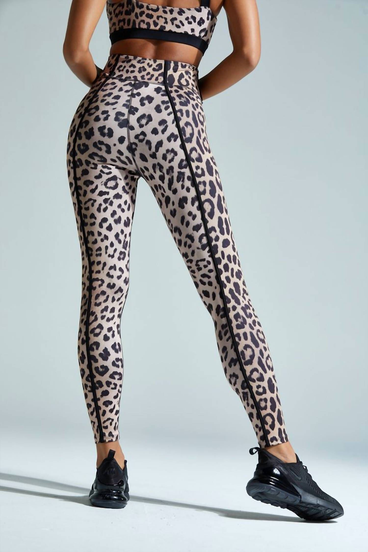 Frame Legging, Leopard / Brown, alternate image number 2