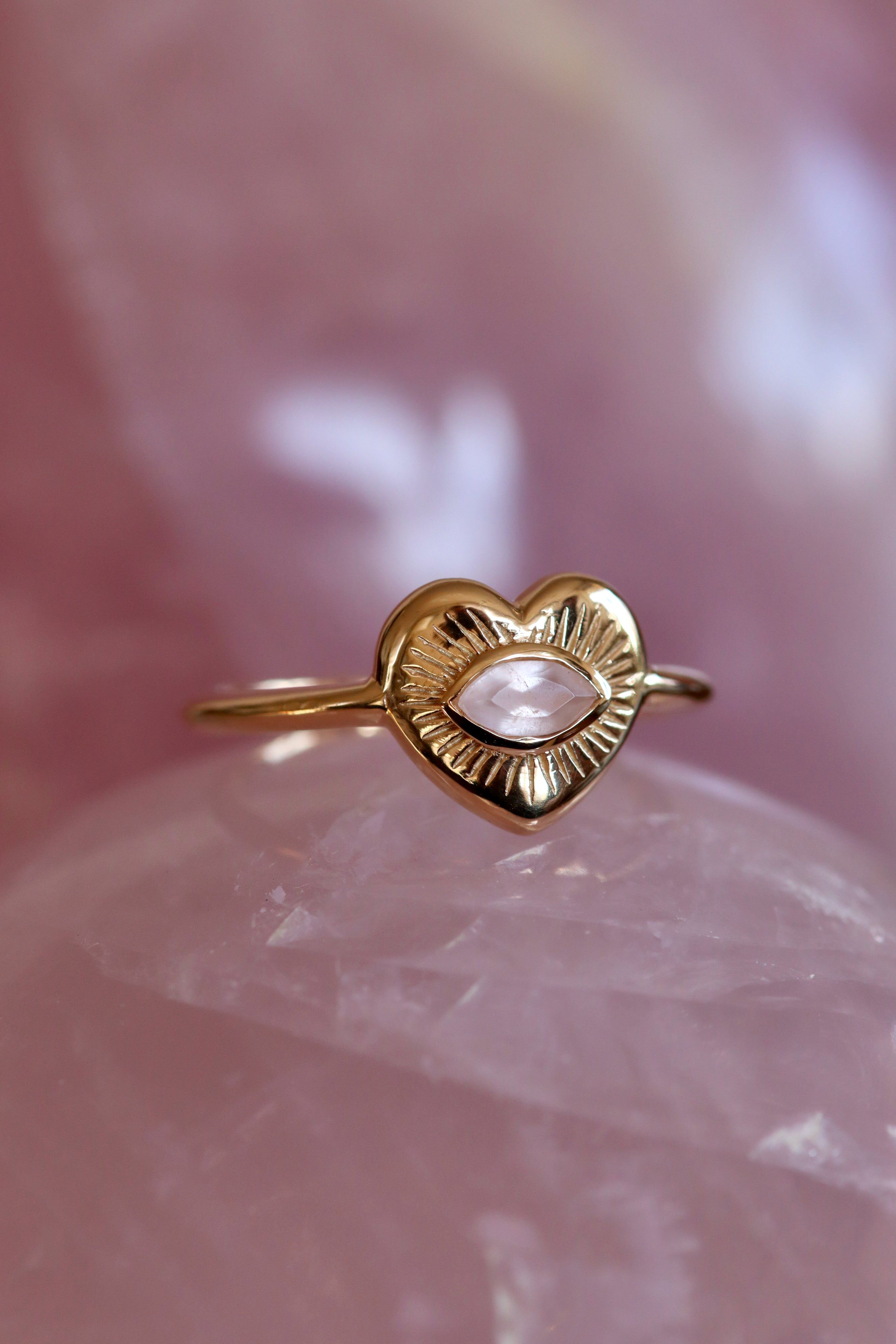 The Self Love Club Ring | Gold, Gold / Gold, alternate image number 1