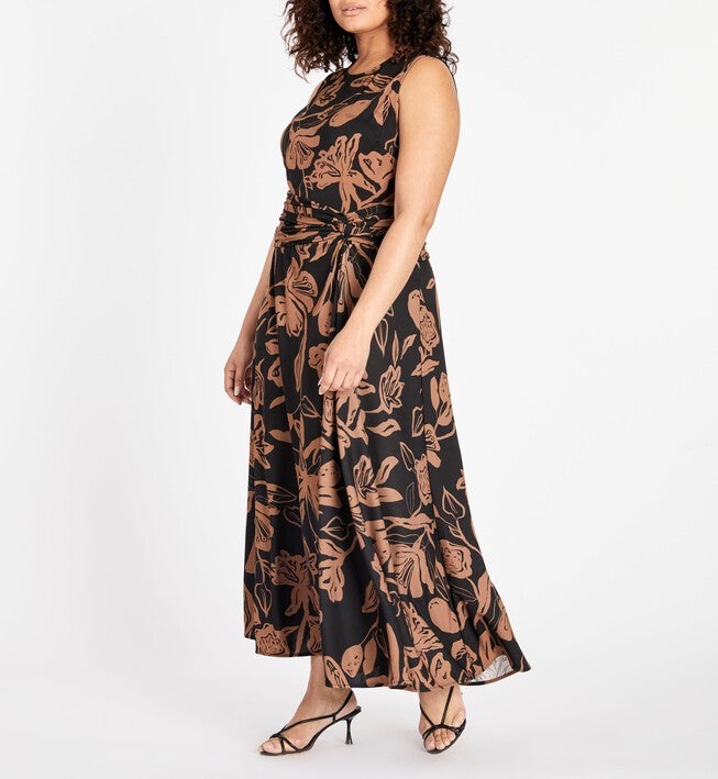 Christine Dress, BlackBronze / Black, alternate image number 1