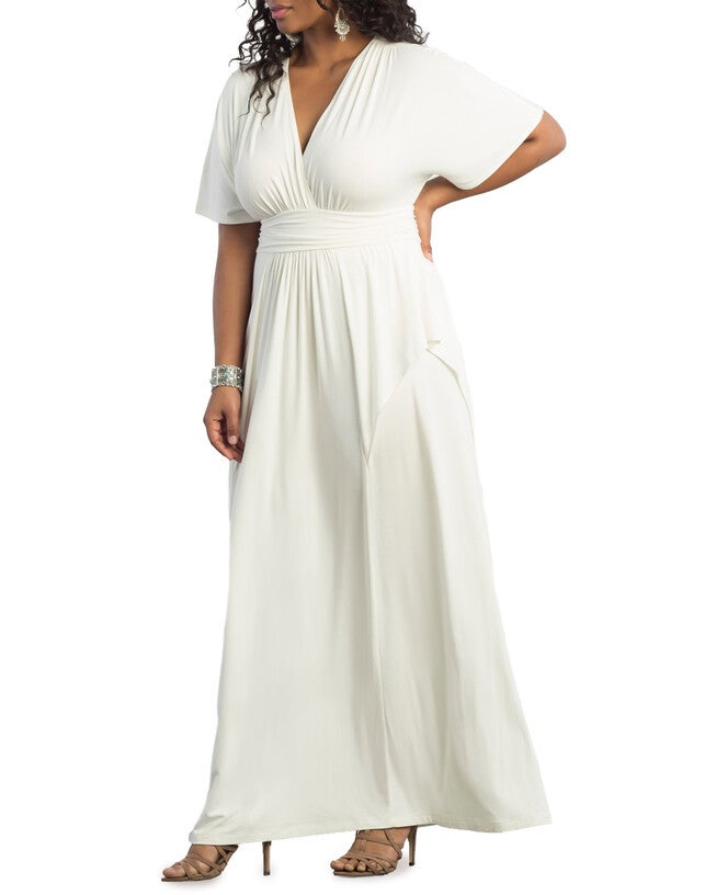 Indie Flair Maxi Dress, IVORY / Ivory, alternate image number null