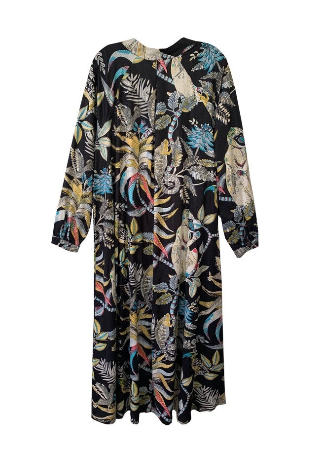 Denni Weekend Dress, BLACK JUNGLE / Black, alternate image number 3