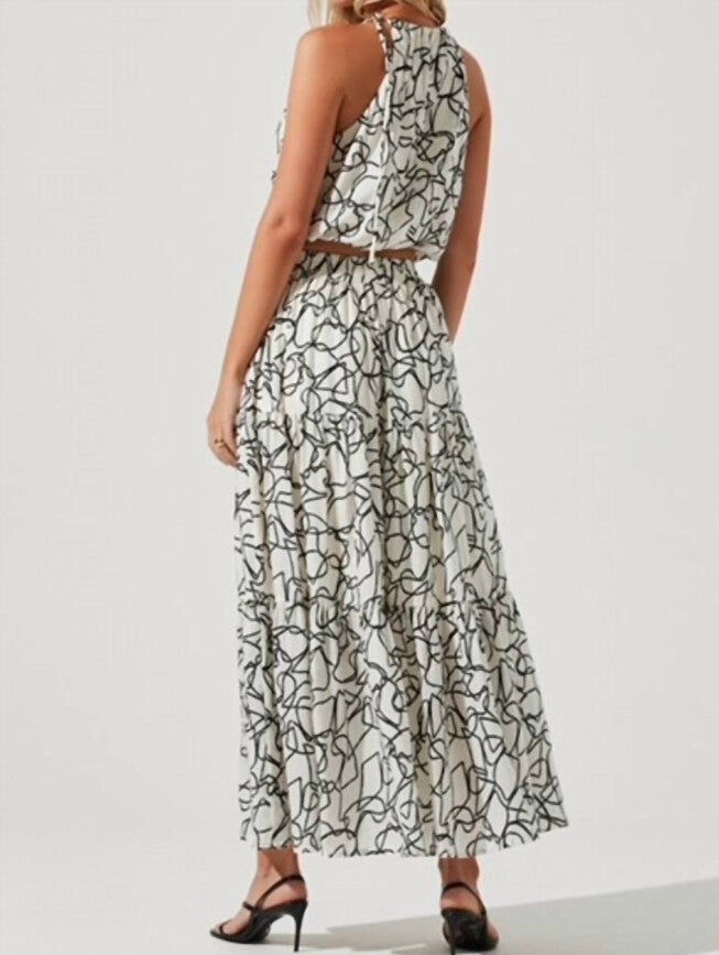 CECILE SKIRT IN WHITE, White / White, alternate image number 1
