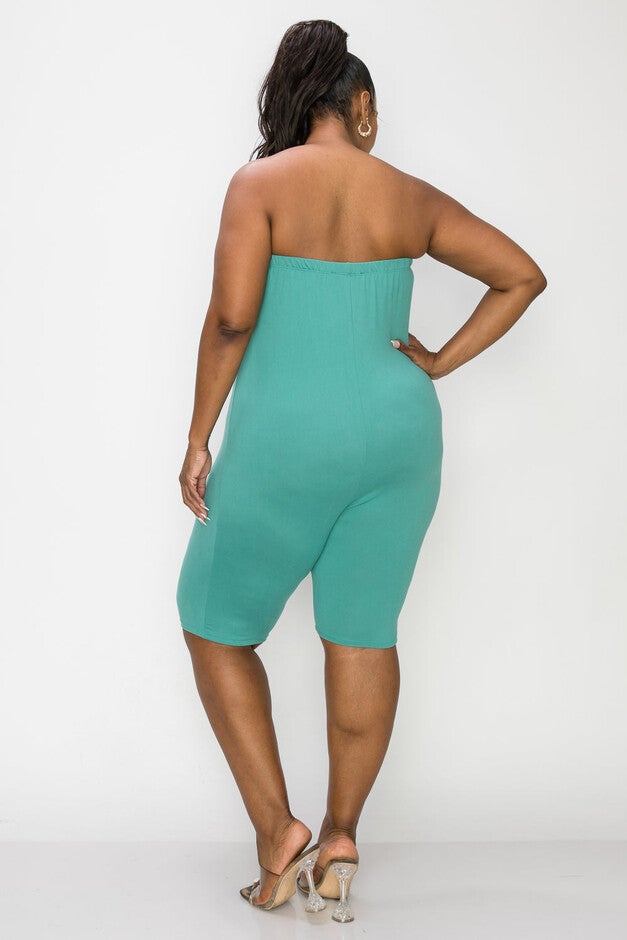 CHANDLER ROMPER, Jade Dusty / Teal, alternate image number 1