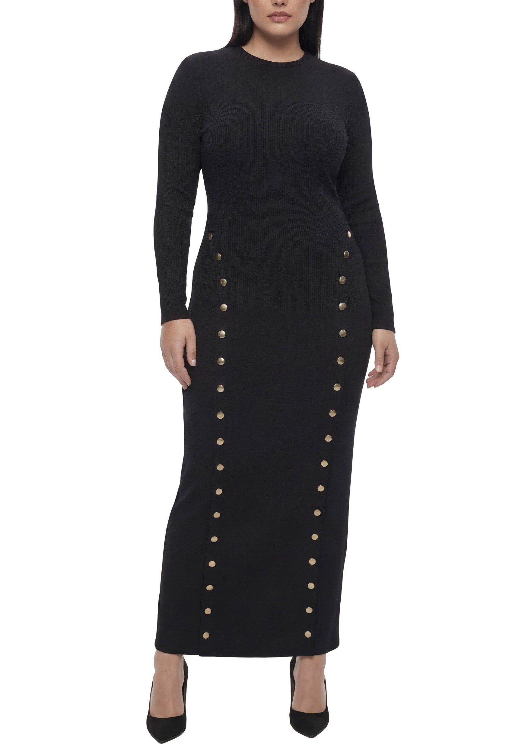Grayson Dress, Black / Black, hi-res image number 0
