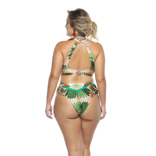 Draped Side Bikini Bottom New, , alternate image number 2
