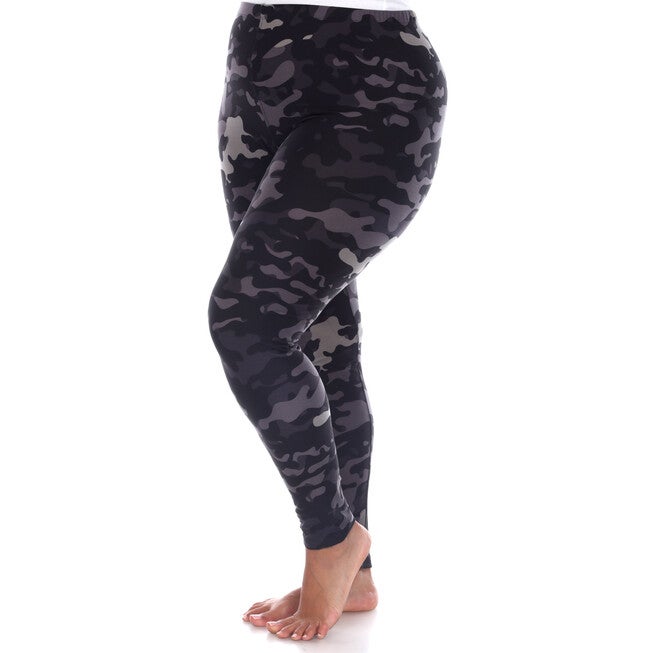 Super Soft Camo Printed Leggings, , alternate image number 6