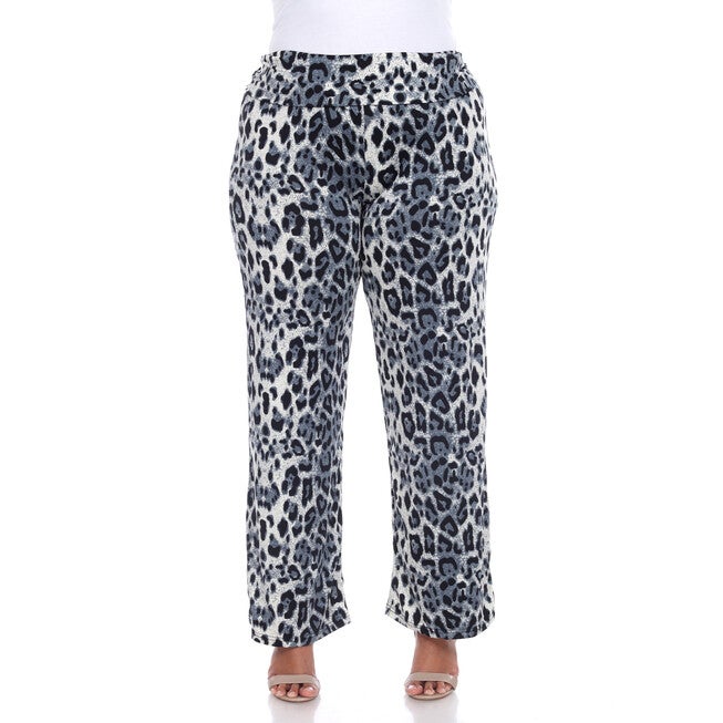 Cheetah Print Palazzo Pants, , alternate image number 6