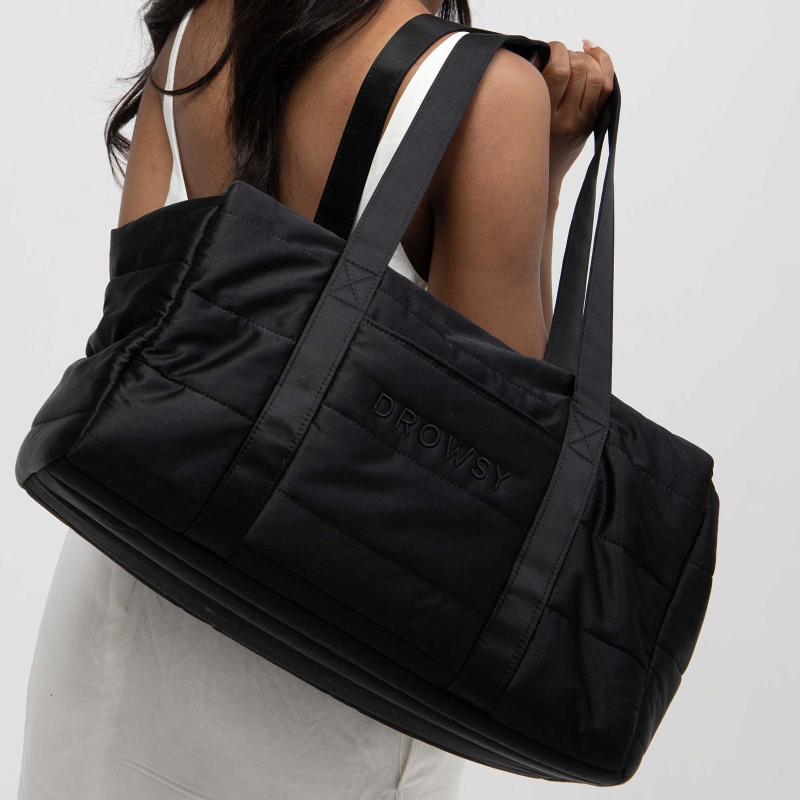 Silk Weekender, Black Jade / Black, alternate image number 1