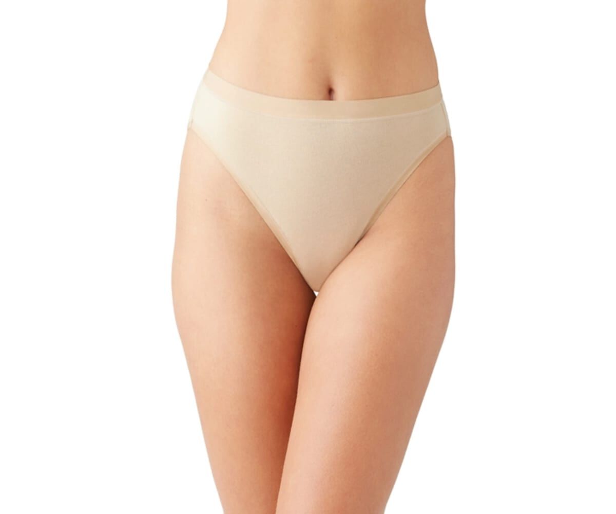 Understated Cotton Hi Cut, Beige / Beige, hi-res image number 0