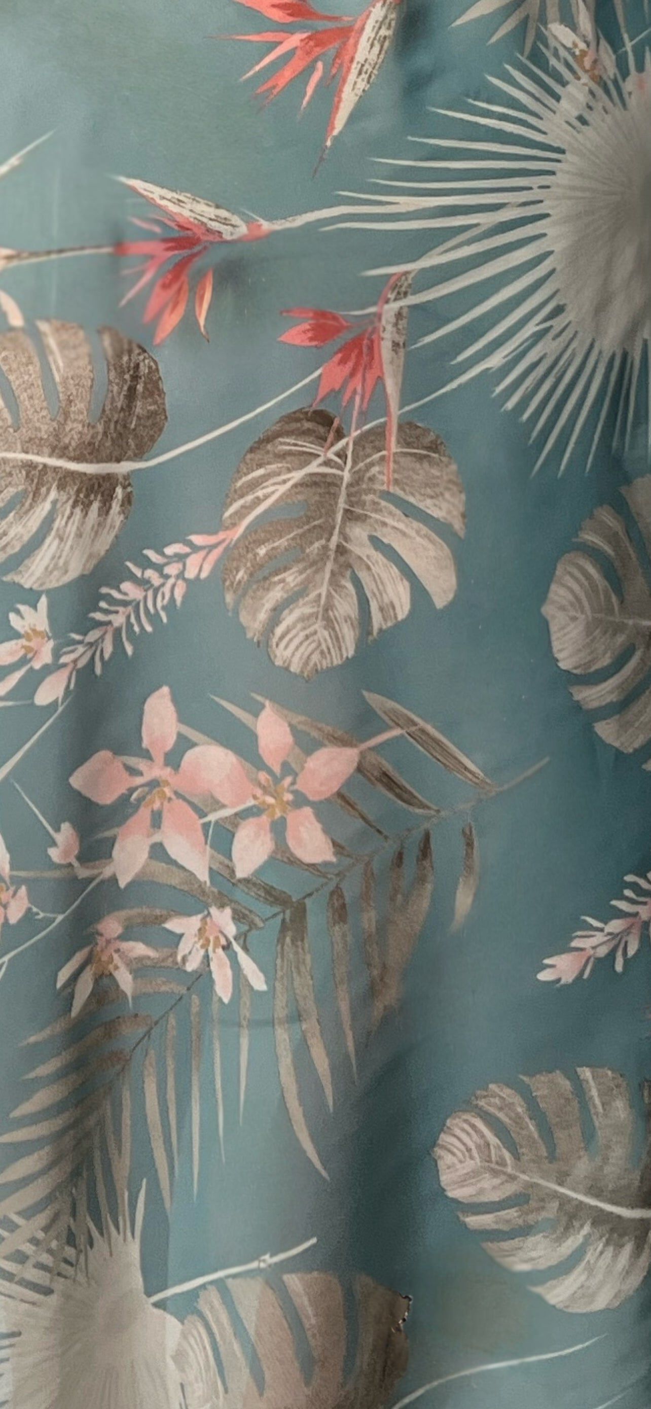 Midi Wrap Dress, Bora Bora / Light Blue, alternate image number 4